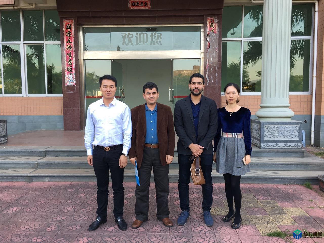 有朋自远方来，埃及客户来厂考察参观